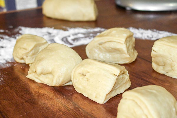 Dough cuts ready for braiding | BakingGlory.com